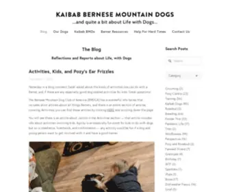 Kaibabbmd.com(Kaibab Bernese Mountain Dogs) Screenshot