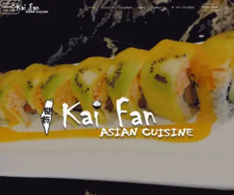 Kaifancuisine.com(Kai Fan Cuisine) Screenshot