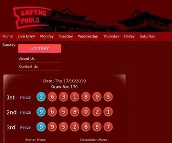 Kaifengpools.com Screenshot