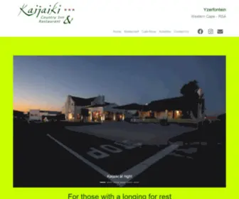 Kaijaiki.co.za(Kaijaiki Country Inn & Restaurant) Screenshot