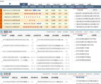 Kaijiangjieguo.cc(3d预测) Screenshot
