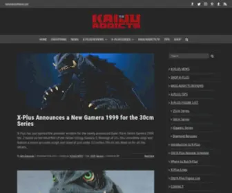 Kaijuaddicts.com(Kaiju Addicts) Screenshot