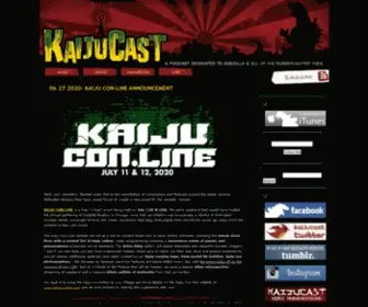 Kaijucast.com(A podcast dedicated to Godzilla and all of his rubber) Screenshot