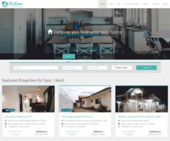 Kaikana.com(Real Estate in Liberia) Screenshot