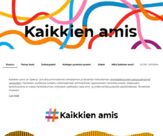 Kaikkienamis.fi(Kaikkien amis) Screenshot