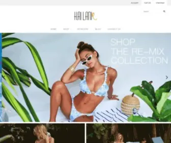 Kailaniswimwear.com(Kai Lani Swimwear) Screenshot