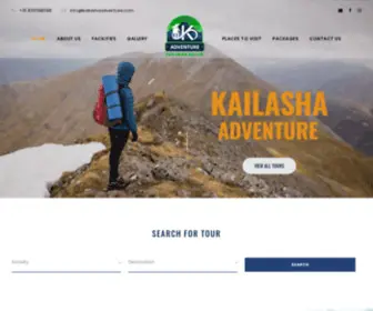 Kailashaadventure.com(Kailasha Adventure) Screenshot