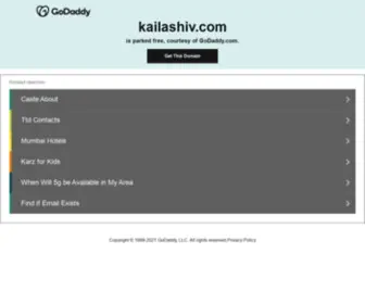 Kailashiv.com(Kailashiv) Screenshot