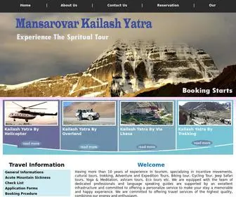 Kailashmansarovar.net(Kailash Mansarovar Yatra) Screenshot