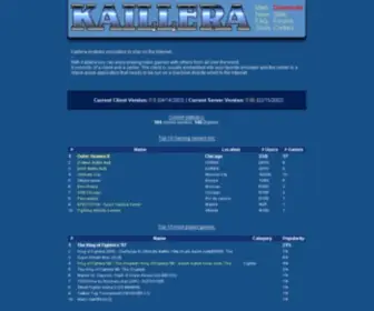 Kaillera.com(Main) Screenshot