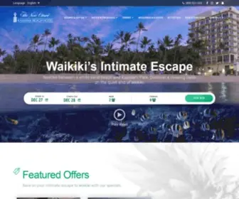 Kaimana.com(Kaimana Beach Hotel) Screenshot