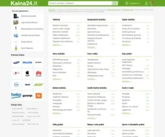 Kaina24.lt(Prekių) Screenshot