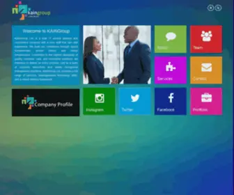 Kaingroup.net(Create.innovate) Screenshot