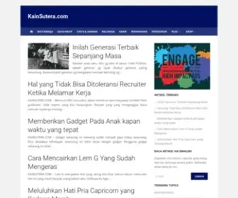 Kainsutera.com(Info Remaja) Screenshot