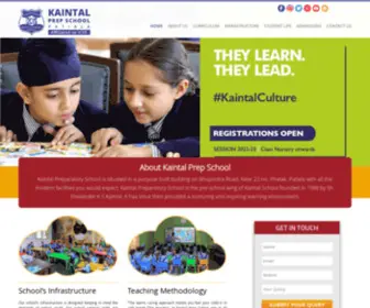 Kaintalprepschool.com(Kaintal Prep School) Screenshot