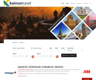 Kainustravel.com.au(Kainus A Pty Ltd is an Australian) Screenshot