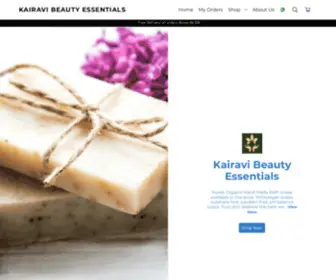 Kairavibeautyessentials.com(Kairavi Beauty Essentials) Screenshot