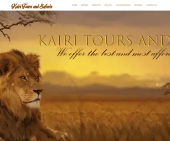 Kairi.co.ke(Kenya Safari Packages) Screenshot