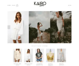 Kairoclothing.com(Kairoclothing) Screenshot