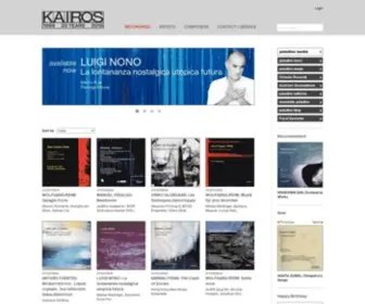 Kairos-Music.com(KAIROS) Screenshot