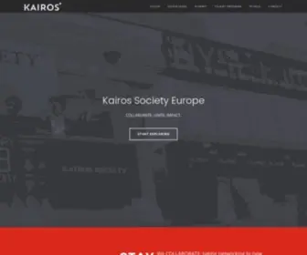 Kairos-Society.eu(Kairos Society Europe) Screenshot