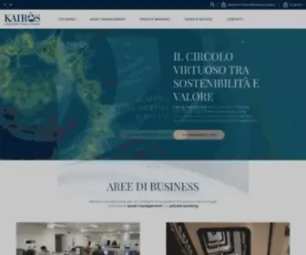 Kairospartners.com(A Julius Baer Group company) Screenshot