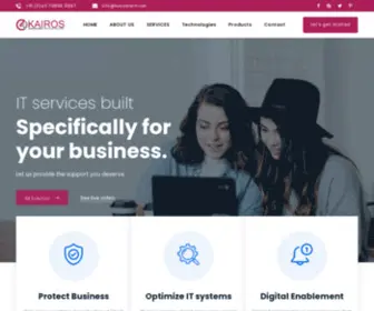 Kairostech.net(KAIROS Corporate Services) Screenshot