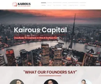 Kairous.com(Kairous Capital) Screenshot