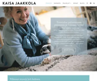 Kaisajaakkola.fi(Kaisa Jaakkola) Screenshot