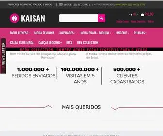 Kaisan.com.br(Atacado de Roupas para Revender de Fábrica) Screenshot