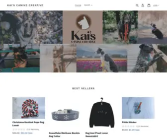 Kaiscaninecreative.com(Kai's Canine Creative) Screenshot