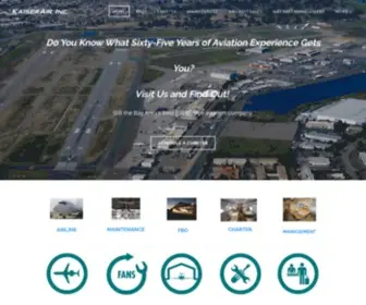 Kaiserair.com(KaiserAir Oakland Santa Rosa Jet Center) Screenshot