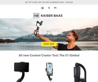 Kaiserbaas.co.nz(NZ Adventure Tech Products) Screenshot