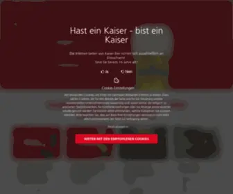 Kaiserbier.at(Kaiser Bier) Screenshot
