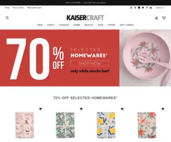 Kaisercraft.com.au(Scrapbook blog) Screenshot