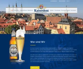 Kaiserdom.de(Bamberger Specialitaten Brauerei) Screenshot