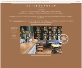 Kaisergarten.com(K A I S E R G A R T E N) Screenshot