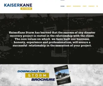 Kaiserkanestorm.com(DISASTER RECOVERY SERVICES) Screenshot