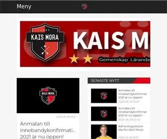 Kaismora.se(KAIS Mora) Screenshot