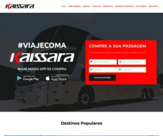 Kaissara.com.br(Passagens rodoviárias) Screenshot