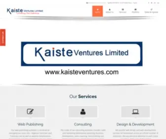 Kaisteventures.com(Kaiste Ventures Limited) Screenshot