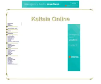 Kaitaia.com(Kaitaia Online) Screenshot