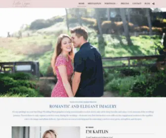 Kaitlincooper.com(San Diego Wedding Photographer) Screenshot