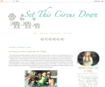 Kaitlynandbryan.com(Set This Circus Down) Screenshot