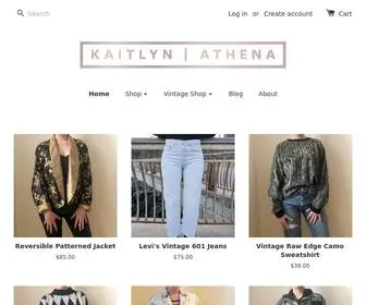 Kaitlynathena.com(Kaitlyn Athena) Screenshot