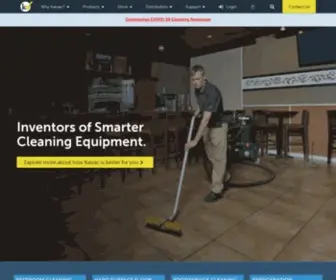 Kaivac.com(Hello. We're Kaivac. Inventors of Smarter Cleaning Equipment) Screenshot