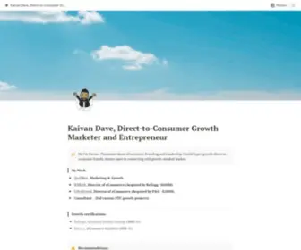 Kaivandave.com(Kaivandave) Screenshot