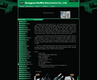 Kaiwin.com.cn(電腦周邊連接線) Screenshot