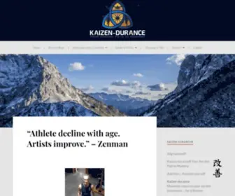 Kaizen-Durance.com(Kaizen-durance®) Screenshot