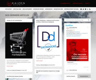 Kaizen.agency(Kaizen Marketing le blog) Screenshot